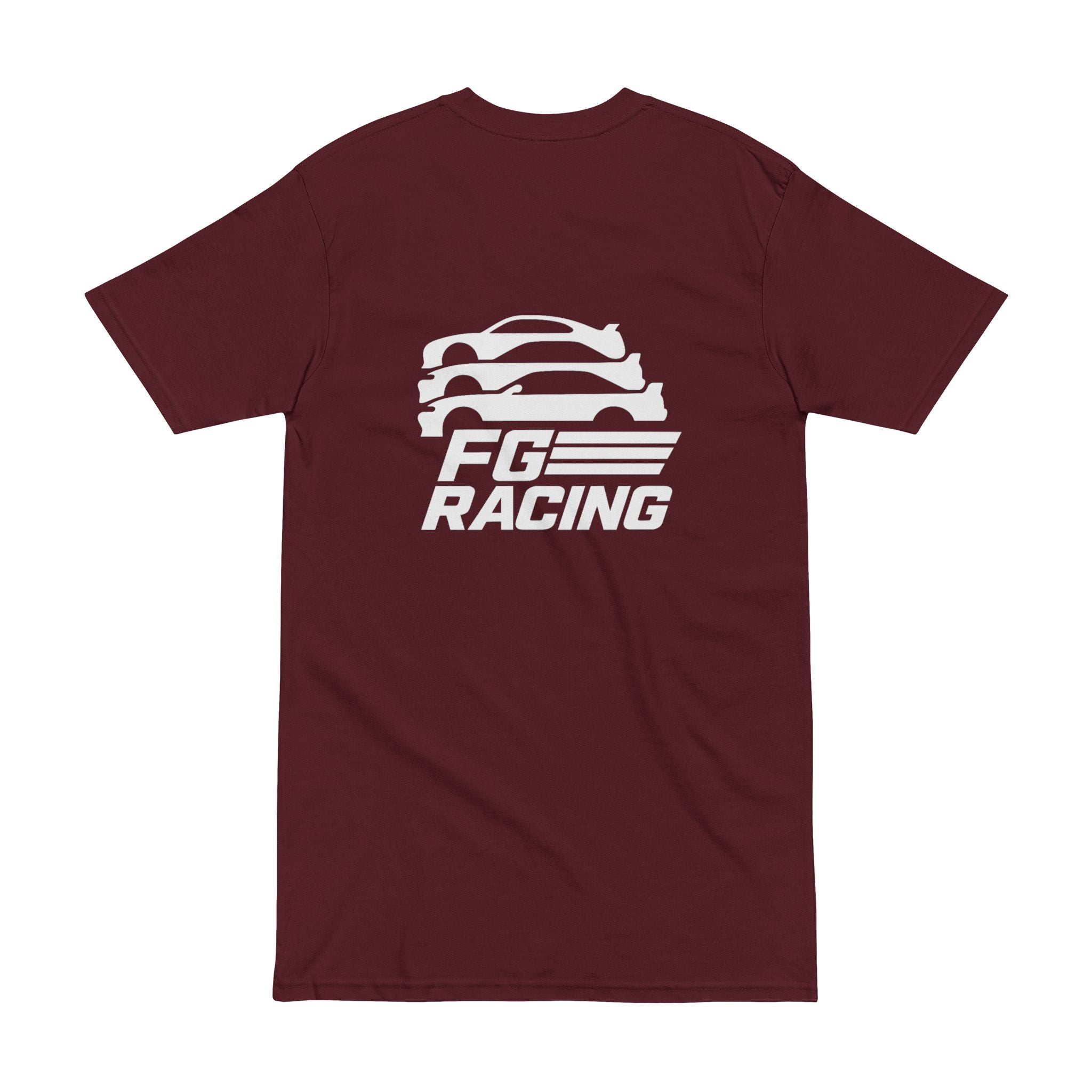 Mens Heavy weight "FG RACING LOGO TEE"