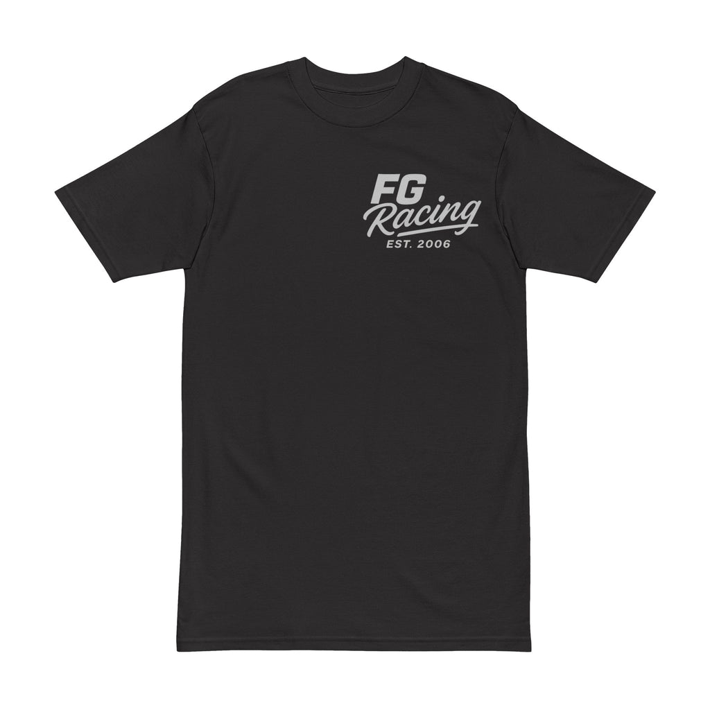 Mens Heavy weight "FG RACING LOGO TEE"