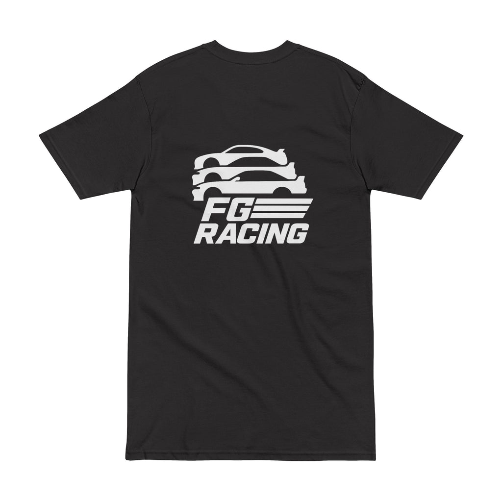 Mens Heavy weight "FG RACING LOGO TEE"