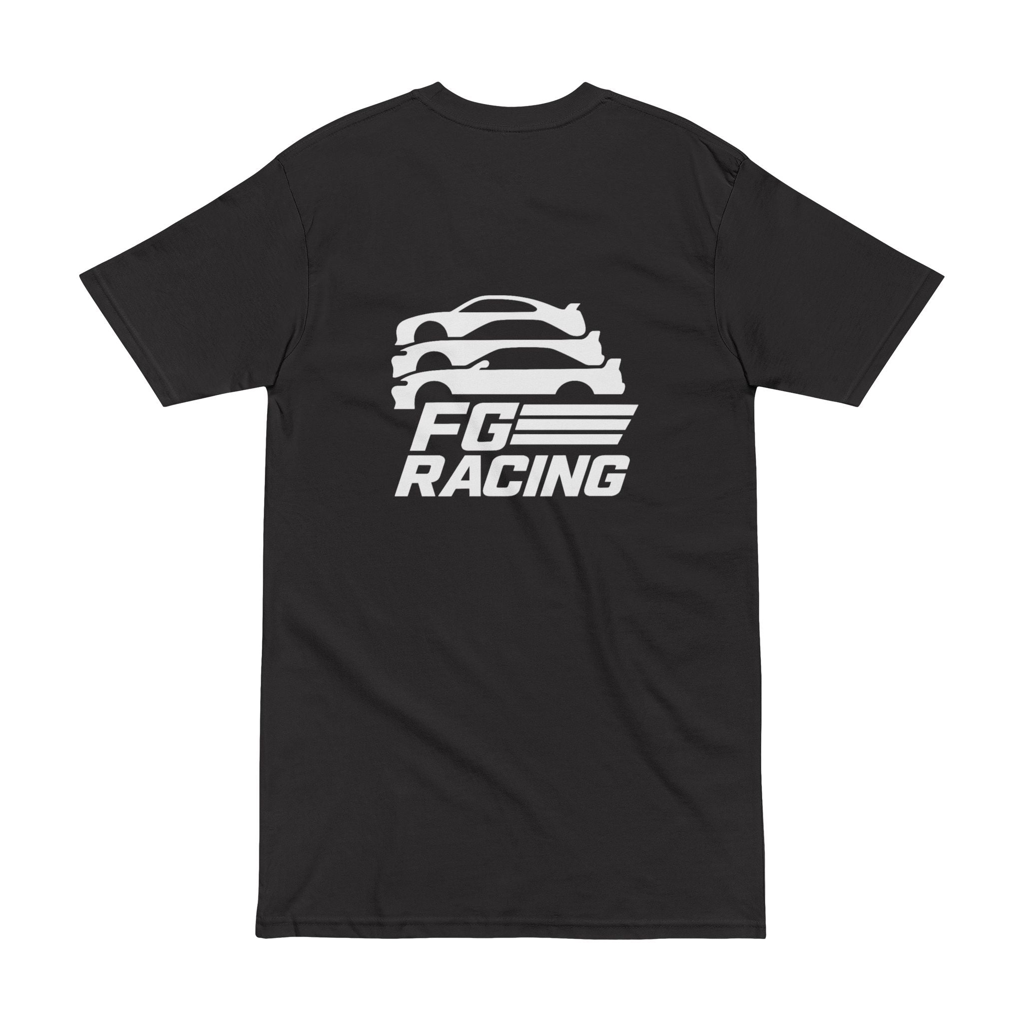 Mens Heavy weight "FG RACING LOGO TEE"