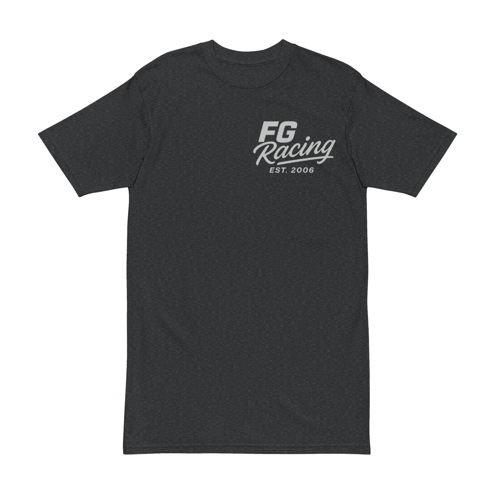 Mens Heavy weight "FG RACING LOGO TEE"